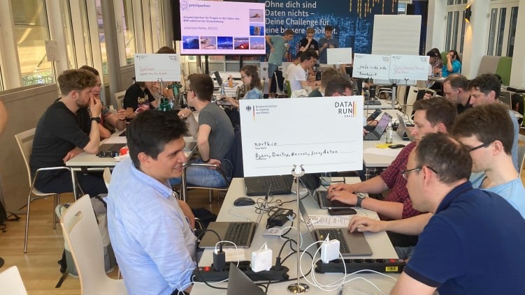 north.io's Hackathon Team completes App in 24 Hours and wins the DataRun2023
