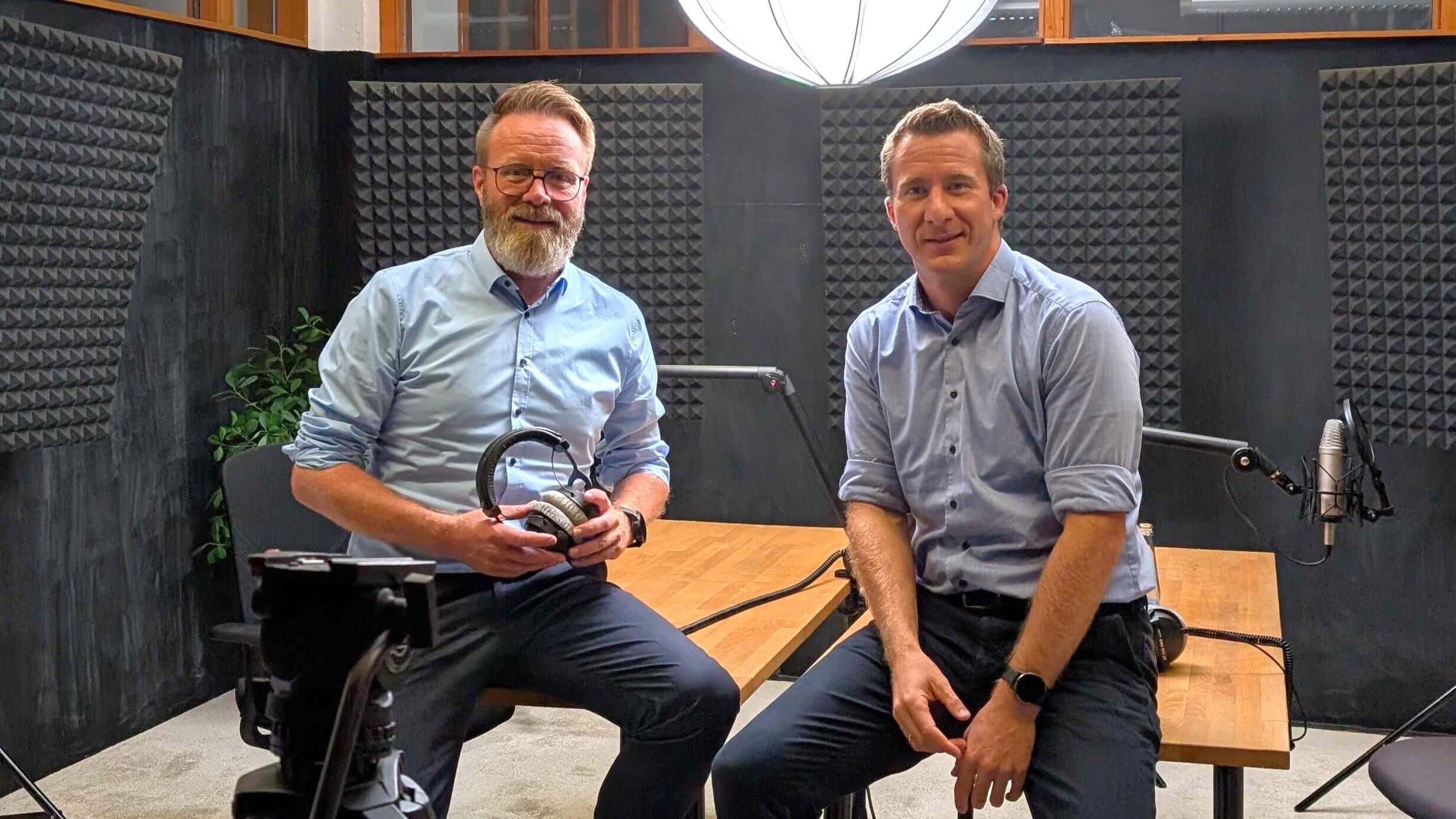 Jann Wendt im Podcast mit Minister Claus Ruhe Madsen über die Digitalisierung der Ozeane